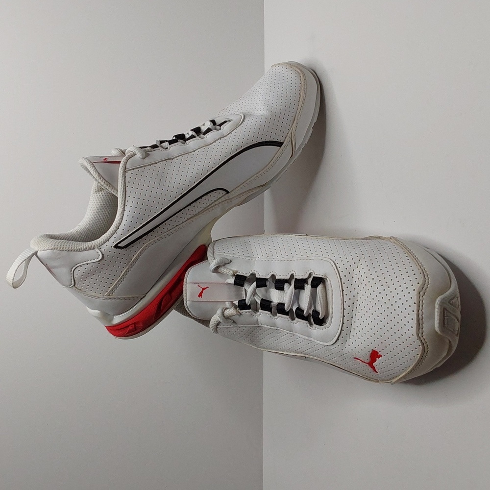Puma Viz Runner 8.5 Men's white basketball athletic daily wear